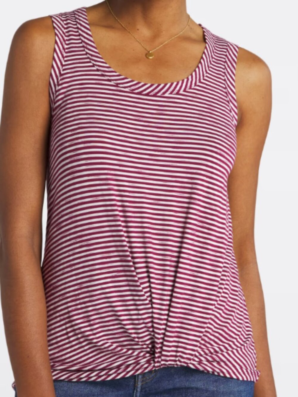 See more ways to wear it Model is size S | Height 5’11”  Nine Britton Levie Kno